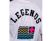 Triko Pink Dolphin LEGEND FLAG TEE PS12211LFWH WHITE