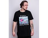 Triko Pink Dolphin GHOST PORTRAIT TEE PS12211GPBL BLACK