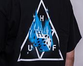 Triko HUF Hot Dice Triple Triangle T-Shirt Black