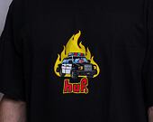 Triko HUF Roasted T-Shirt Black