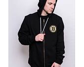 Mikina '47 Brand NHL Boston Bruins Back Check Morris Full Zip Hood Jet Black