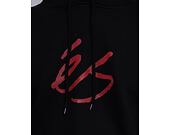 Mikina ÉS Script Hoodie Black
