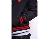 Bunda New Era NBA Team Wordmark Bomber Chicago Bulls Black
