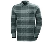 Košilobunda Helly Hansen Lifaloft Insulated Shacket Storm Plaid