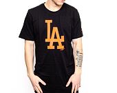 Triko New Era MLB Seasonal Team Logo Tee Los Angeles Dodgers Black / Rsh