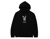 Mikina HUF Playboy Rhinestone Hoodie Black