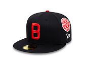 Kšiltovka New Era 59FIFTY Cooperstown Multi WS Patch Boston Red Sox Fitted Navy