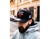 Kšiltovka Mitchell & Ness Chicago Bulls 50th Anniversary Patch 110 Snapback Black