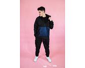 Bunda New Era Contemporary Cargo Windbreaker Black / Muave Blue