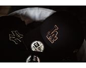 Kšiltovka New Era 9FORTY A-Frame MLB Black and Gold Los Angeles Dodgers Black