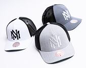 Kšiltovka Mitchell & Ness Essential Trucker Snapback Branded Grey Heather