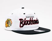 Kšiltovka '47 Brand Chicago Blackhawks Crosstown TT '47 CAPTAIN RF White