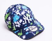 Dětská kšiltovka New Era 9FORTY Kids Print New York Yankees Strapback Light Navy