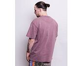 Triko Karl Kani Small Signature Washed Tee dark violet