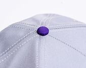 Kšiltovka Cayler & Sons White Label Styro Grey/Purple Snapback