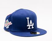 Kšiltovka New Era 59FIFTY MLB Cooperstown Los Angeles Dodgers Fitted Dark Royal