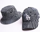 Dámská kšiltovka New Era 9FORTY Womens MLB Animal Print Los Angeles Dodgers Strapback Zebra