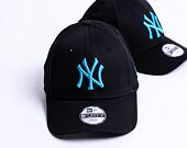 Dětská kšiltovka New Era 9FORTY Kids MLB Neon Pack New York Yankees Strapback Black
