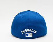 Kšiltovka New Era 59FIFTY Low Profile MLB Cooperstown Brooklyn Dodgers Fitted Bright Royal / Grey