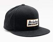 Kšiltovka Brixton Steadfast Hp Snapback Black