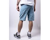 Kraťasy Karl Kani Serif Denim Shorts bleached blue