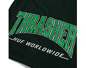 Triko HUF × Thrasher High Point T-Shirt Forest Green
