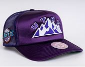 Kšiltovka Mitchell & Ness Logo Remix Trucker Snapback HWC Utah Jazz Purple