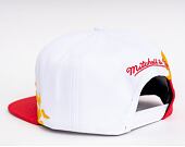 Kšiltovka Mitchell & Ness Paintbrush Snapback HWC Atlanta Hawks White / Red