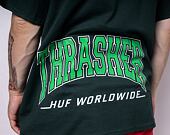 Triko HUF × Thrasher High Point T-Shirt Forest Green