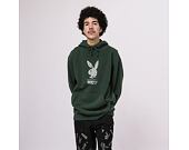 Mikina HUF Playboy Rhinestone Hoodie Forest Green