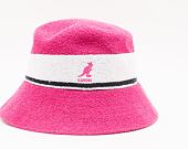 Klobouk Kangol Bermuda Stripe Bucket K3326ST-EP600 Electric Pink