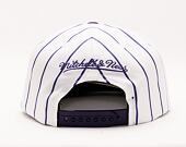 Kšiltovka Mitchell & Ness NBA Retro Pinstripe Snapback Hwc Toronto Raptors White