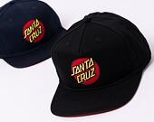 Kšiltovka Santa Cruz Classic Dot A-FRAME Black / Red Underbrim