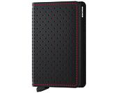 Peněženka Slimwallet Secrid Perforated Black-Red