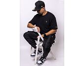 Tepláky New Era Cargo Track Pants Black/Yellow