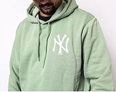 Mikina New Era MLB League Essential Back Print Hoody New York Yankees Jade Green/White