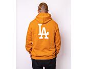 Mikina New Era MLB League Essential Back Print Hoody Los Angeles Dodgers Orange/White