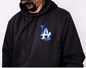 Mikina New Era MLB Foil Back Print Hoody Los Angeles Dodgers Black/Metallic Blue