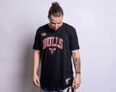 Triko Mitchell & Ness Arch Tee Chicago Bulls Black
