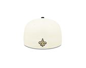 Kšiltovka New Era 59FIFTY NFL22 Sideline New Orleans Saints Off White / Team Color
