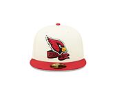 Kšiltovka New Era 59FIFTY NFL22 Sideline Arizona Cardinals Off White / Team Color
