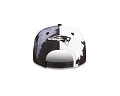 Kšiltovka New Era 9FIFTY NFL22 Sideline "Ink Dye" New England Patriots Black / White