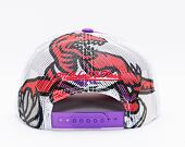 Kšiltovka Mitchell & Ness Off The Backboard Trucker Hwc Toronto Raptors Purple / White