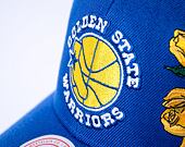 Kšiltovka Mitchell & Ness Secondary Roses Pro Snapback Hwc Golden State Warriors Blue