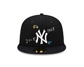 Kšiltovka New Era MLB 59FIFTY Scribble New York Yankees