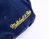 Kšiltovka Mitchell & Ness Team 2 Tone 2.0 Stretch Snapback Hwc Indiana Pacers Navy / Yellow