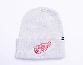 Kulich '47 Brand NHL Detroit Redwings Brain Freeze '47 Cuff Knit Grey