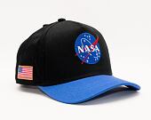 Kšiltovka Capslab NASA A-Frame CL/NASA/1/NAS2 Black / Royal Blue