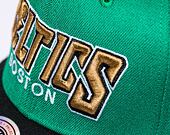 Kšiltovka Mitchell & Ness SHREDDER STRETCH SNAPBACK HWC Boston Celtics Green