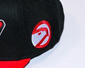 Kšiltovka Mitchell & Ness SHREDDER STRETCH SNAPBACK HWC Atlanta Hawks Black
